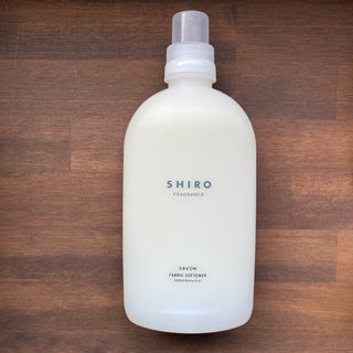 シロ(shiro)のSHIRO サボンファブリックソフナー 濃縮タイプ 500ml(洗剤/柔軟剤)