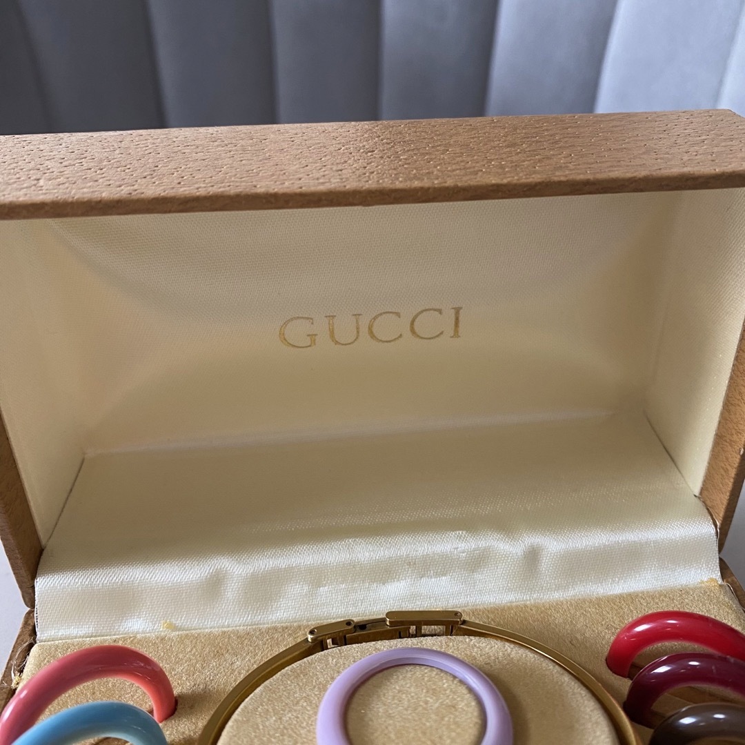 Gucci(グッチ)の超美品＊GUCCI   チェンジベゼル レディースのファッション小物(腕時計)の商品写真