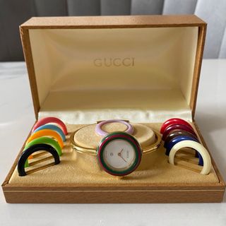 Gucci - 【GUCCI】グッチ L1500 金メッキ クオーツ アナログ表示 Gucci - 【GUCCI】グッチ L1500 金メッキ クオーツ アナログ表示