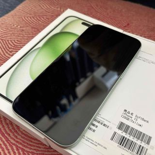 アイフォーン(iPhone)のiPhone15 128GB 美品(スマートフォン本体)