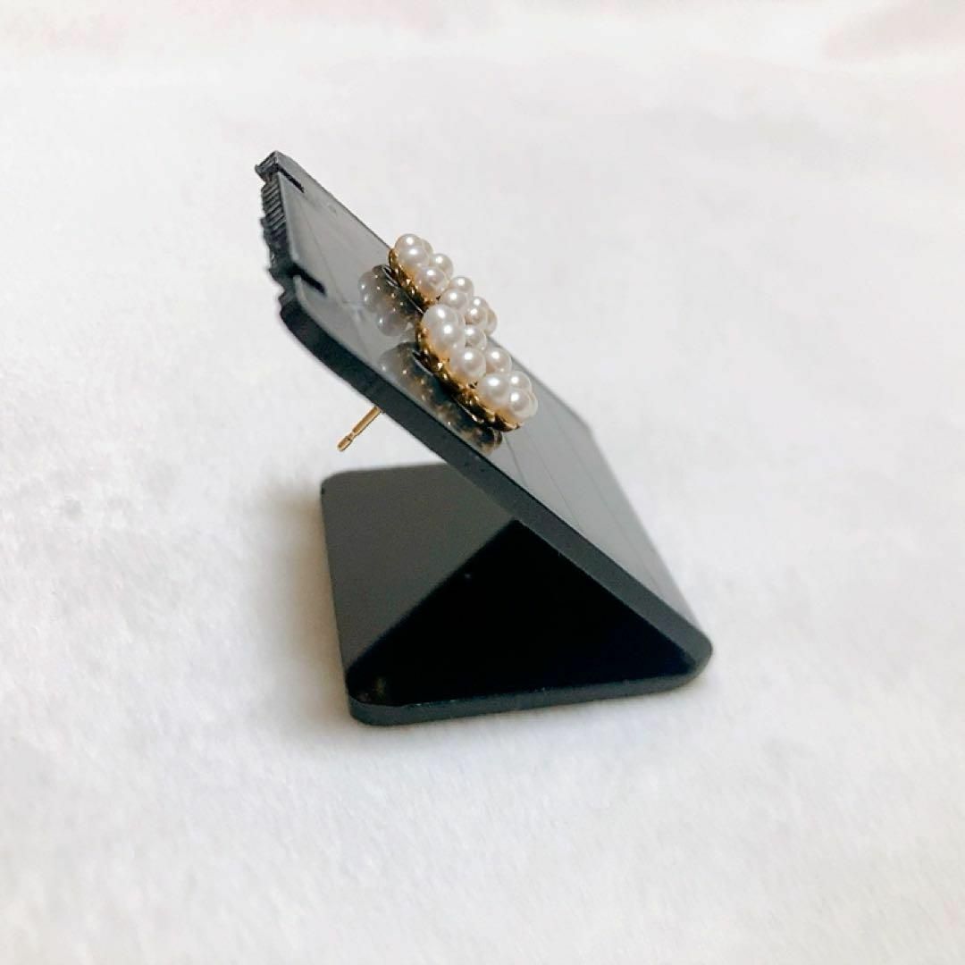 ete(エテ)の✨美品✨ete エテ　サークルピアス　パール　K18  レディース レディースのアクセサリー(ピアス)の商品写真