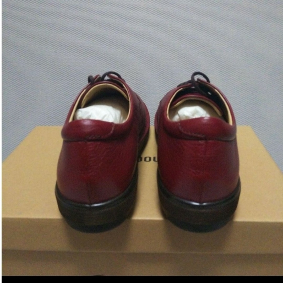 MOONSTAR (ムーンスター)の新品19800円☆MOON STARムーンスター 撥水レザースニーカー チェリー レディースの靴/シューズ(スニーカー)の商品写真