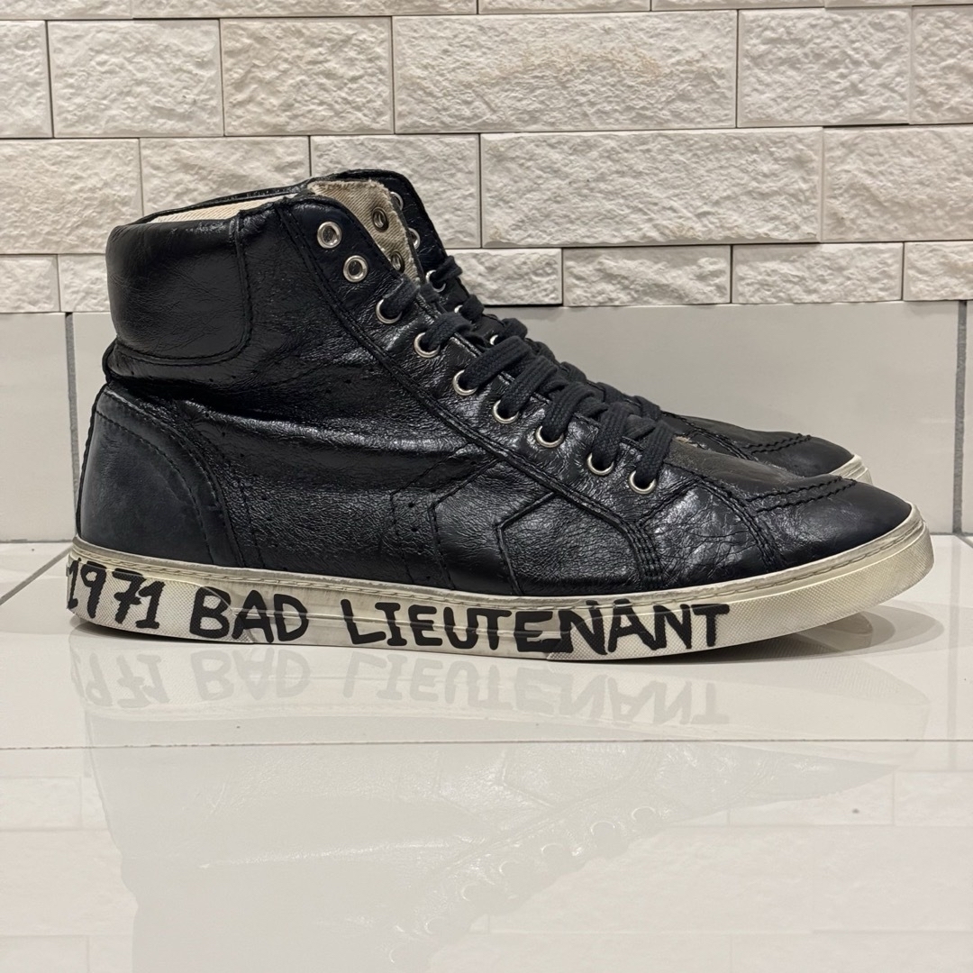Saint Laurent(サンローラン)の美品 サンローランパリ ハイカット スニーカー 靴 30cm 45 メンズの靴/シューズ(スニーカー)の商品写真