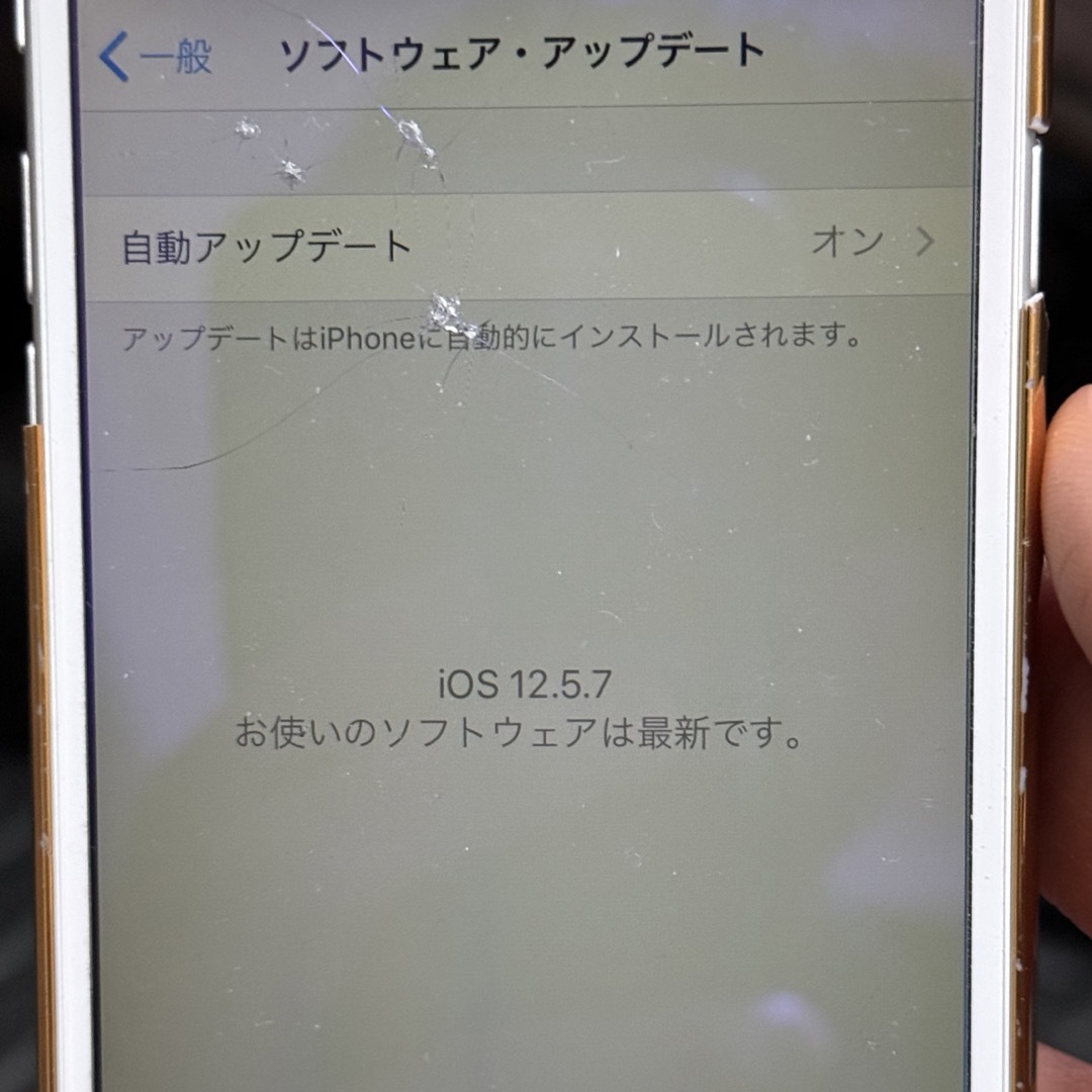 Apple(アップル)のApple iPhone6 64GB シルバー docomo ジャンク スマホ/家電/カメラのスマートフォン/携帯電話(スマートフォン本体)の商品写真