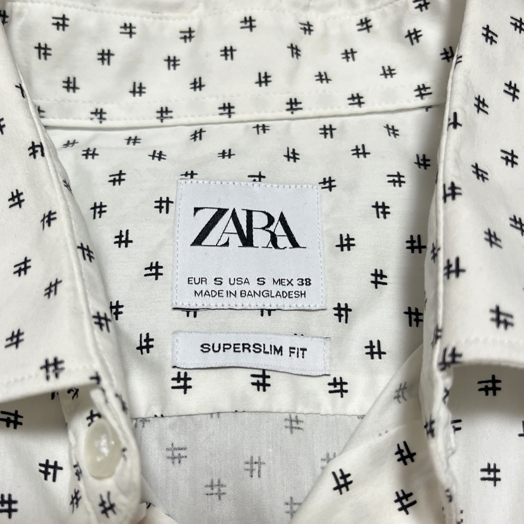 ZARA(ザラ)のザラ シャツ スリムフィット メンズのトップス(シャツ)の商品写真