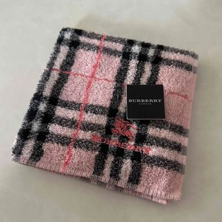 バーバリー(BURBERRY)の新品BURBERRY タオルハンカチ(ハンカチ)