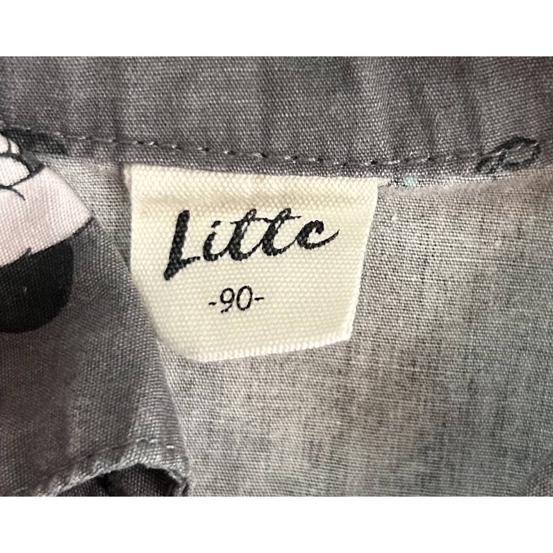 しまむら(シマムラ)のしまむら　Littc ミッキー　半袖シャツ　パンツ　2点セット キッズ/ベビー/マタニティのキッズ服男の子用(90cm~)(Tシャツ/カットソー)の商品写真