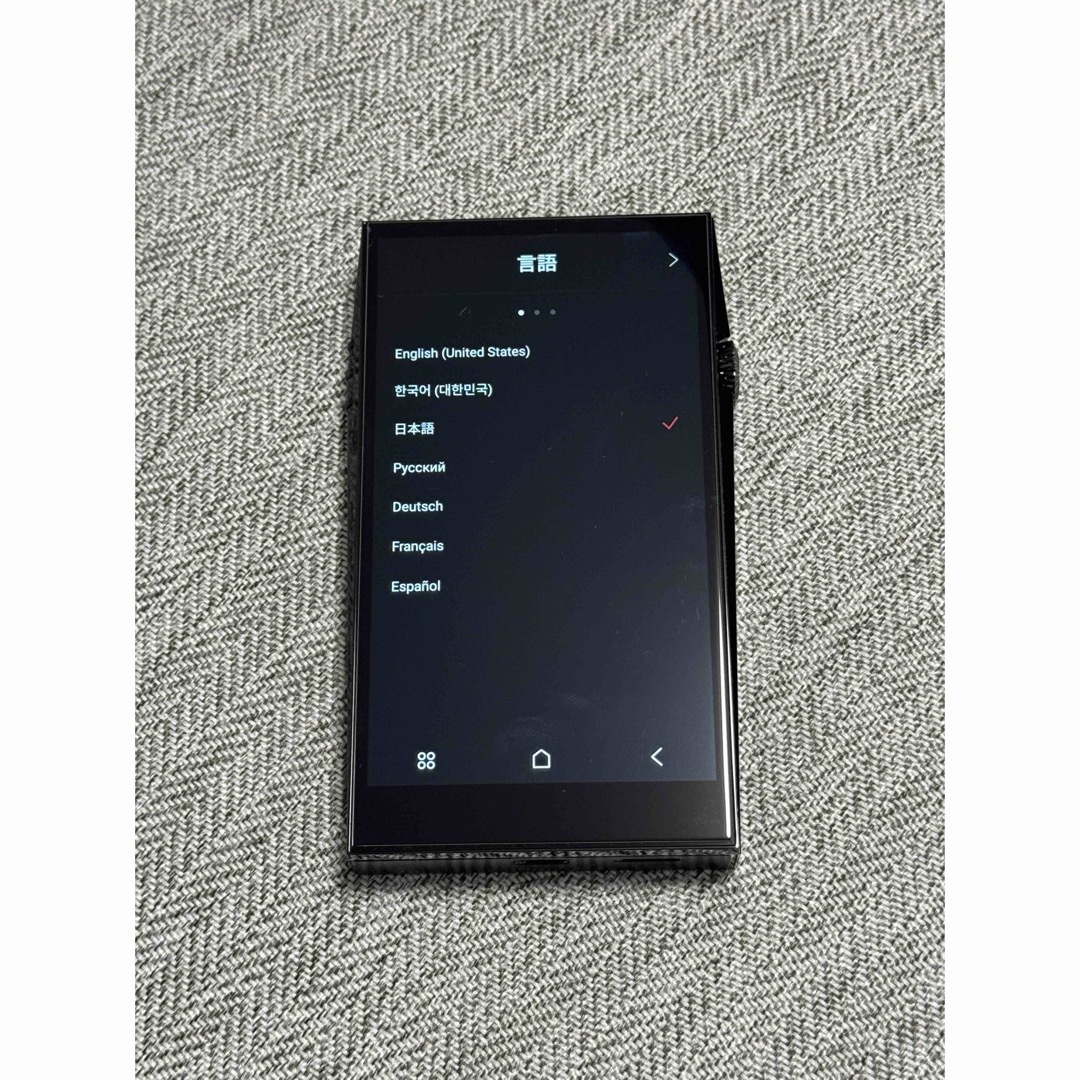 極美品 Astell&Kern SP3000 ブラック スマホ/家電/カメラのオーディオ機器(ポータブルプレーヤー)の商品写真