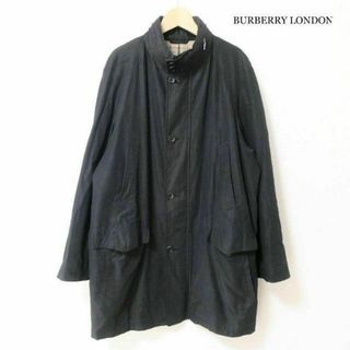 バーバリー(BURBERRY)の良品 バーバリーロンドン ポリコットン 2WAY フードロング丈 ジャケット(モッズコート)