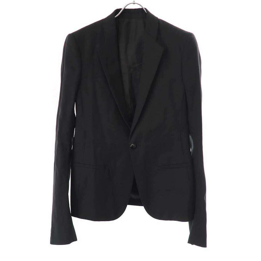 Rick Owens(リックオウエンス)のRick Owens リックオウエンス 14AW Tailored Blazer ウールテーラードジャケット RU14F2753-BU ブラック 46 メンズのジャケット/アウター(テーラードジャケット)の商品写真