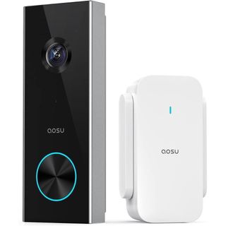 【AOSU 2K ワイヤレス カメラ付き インターホン 外出先からも通話可能 】(その他)