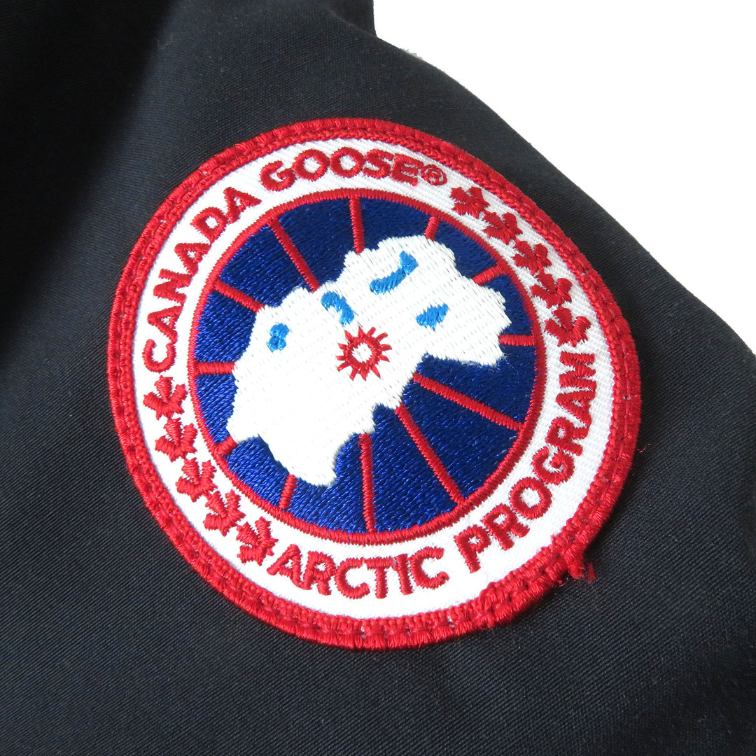 CANADA GOOSE(カナダグース)の人気 CANADA GOOSE カナダグース 2603JL BRONTE PARKA ブロンテパーカ ファー・フード付き ダウンコート ネイビー XS 日本サイズ約S カナダ製 正規品 レディース レディースのジャケット/アウター(ダウンコート)の商品写真