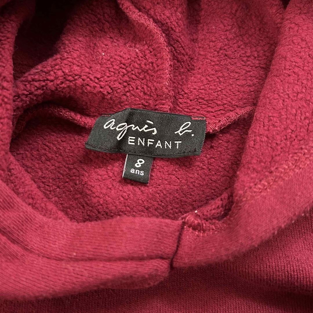 agnes b.(アニエスベー)のアニエスべー　フーディー8ans キッズ/ベビー/マタニティのキッズ服男の子用(90cm~)(Tシャツ/カットソー)の商品写真