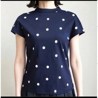 ドゥロワー(Drawer)の23SS  SHE tokyo   Paula dot  カットソー　サイズ0(シャツ/ブラウス(半袖/袖なし))