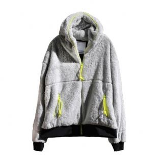 susbysuspereal Microfiber zip hoodie