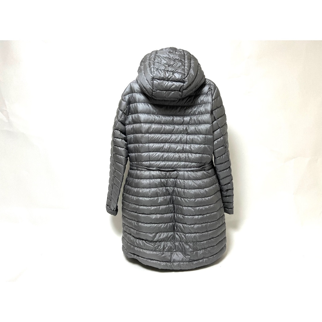 MONCLER(モンクレール)のMONCLER モンクレール レディース ダウンジャケット バルベル BARBEL GIUBBOTTO JACKET グレー フード サイズ：5  レディースのジャケット/アウター(ダウンジャケット)の商品写真