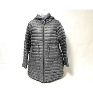 モンクレール(MONCLER)のMONCLER モンクレール レディース ダウンジャケット バルベル BARBEL GIUBBOTTO JACKET グレー フード サイズ：5 (ダウンジャケット)