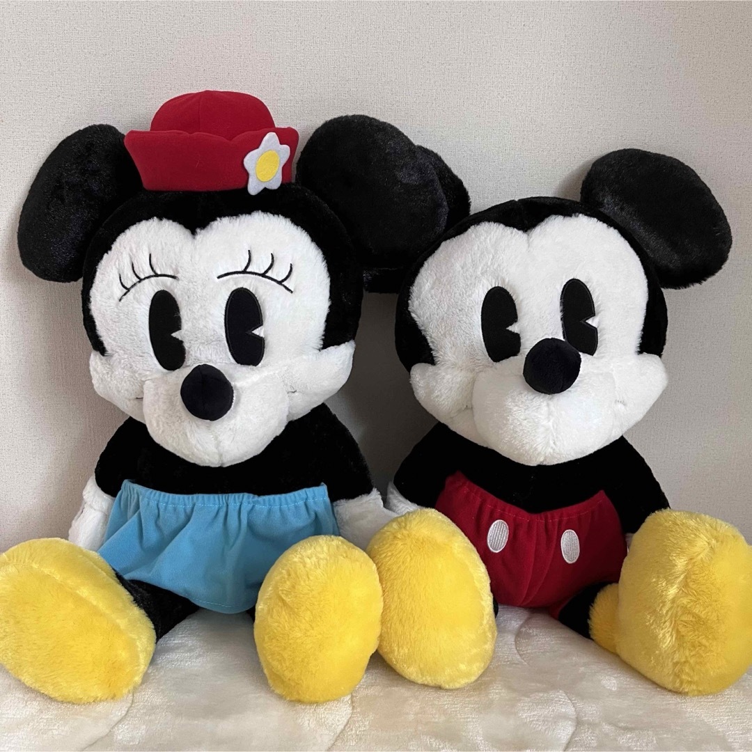 Disney(ディズニー)のミッキー ミニーちゃん　ぬいぐるみ ５点セット エンタメ/ホビーのおもちゃ/ぬいぐるみ(ぬいぐるみ)の商品写真