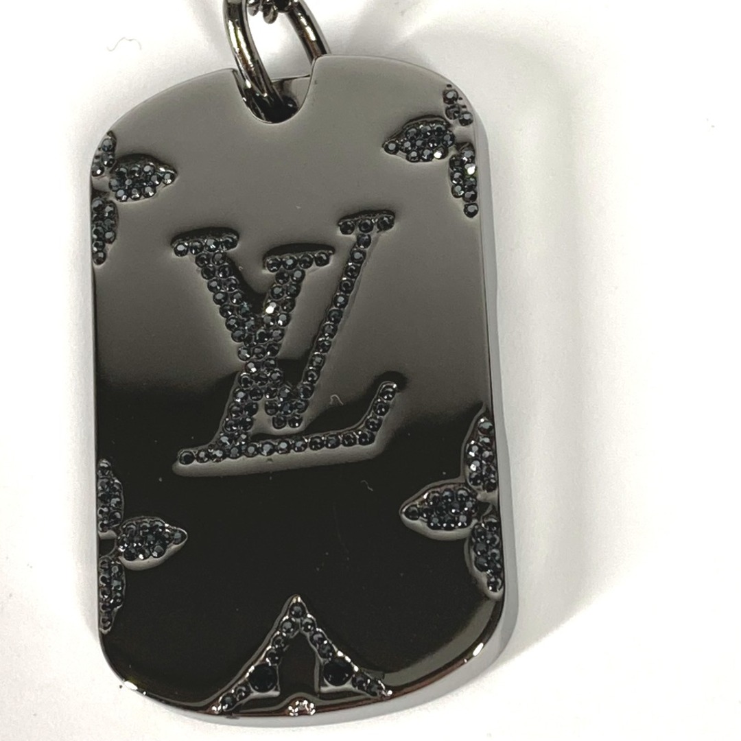 LOUIS VUITTON(ルイヴィトン)のルイヴィトン LOUIS VUITTON コリエ・ロケット モノグラム ストラス M69473  アクセサリー チェーン ネックレス メタル シルバー メンズのアクセサリー(ネックレス)の商品写真