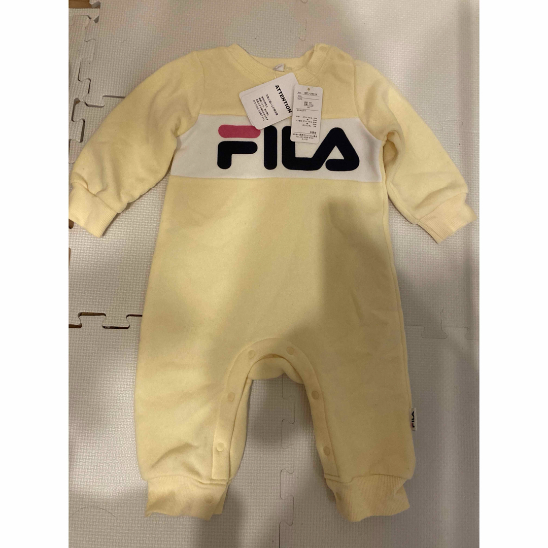 FILA(フィラ)のFILA厚手ロンパース キッズ/ベビー/マタニティのベビー服(~85cm)(ロンパース)の商品写真