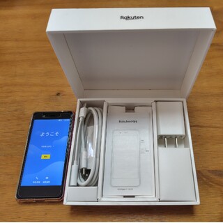 楽天 Rakuten Mini 32GB クリムゾンレッド C330 SIMフ…(スマートフォン本体)