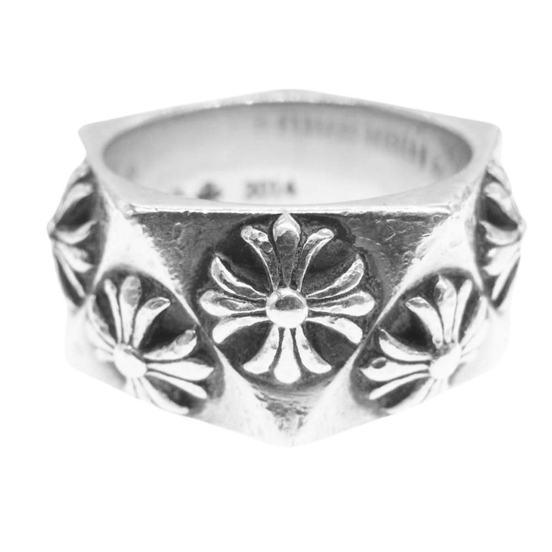 Chrome Hearts(クロムハーツ)のCHROME HEARTS クロムハーツ（原本無） リング Pentagon Ring CHプラス クロス ペンタゴン リング 17号【中古】 メンズのアクセサリー(リング(指輪))の商品写真