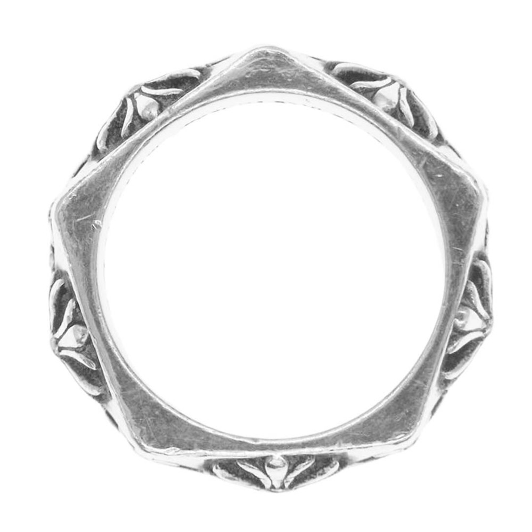 Chrome Hearts(クロムハーツ)のCHROME HEARTS クロムハーツ（原本無） リング Pentagon Ring CHプラス クロス ペンタゴン リング 17号【中古】 メンズのアクセサリー(リング(指輪))の商品写真