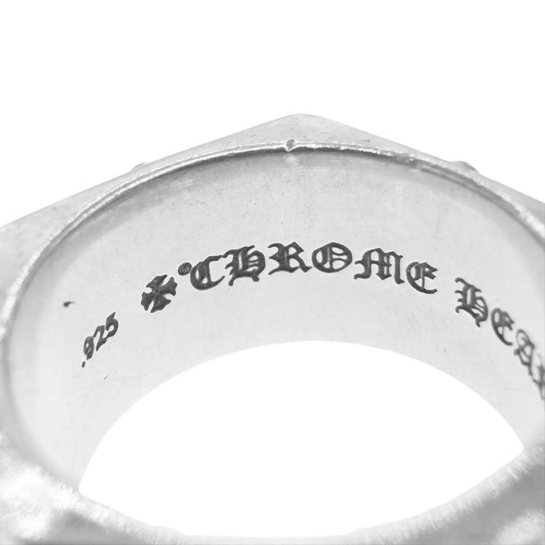 Chrome Hearts(クロムハーツ)のCHROME HEARTS クロムハーツ（原本無） リング Pentagon Ring CHプラス クロス ペンタゴン リング 17号【中古】 メンズのアクセサリー(リング(指輪))の商品写真