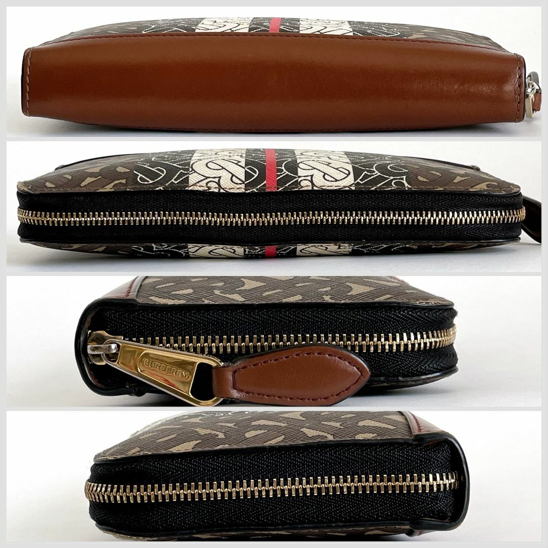 BURBERRY - BURBERRY バーバリー PVC 長財布 ラウンドファスナー BURBERRY - BURBERRY バーバリー PVC 長財布 ラウンドファスナー