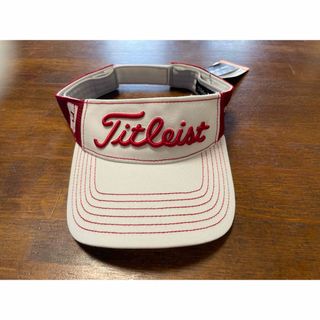 Titleist - 新品未使用　タイトリスト　サンバイザー　契約プロ仕様モデル