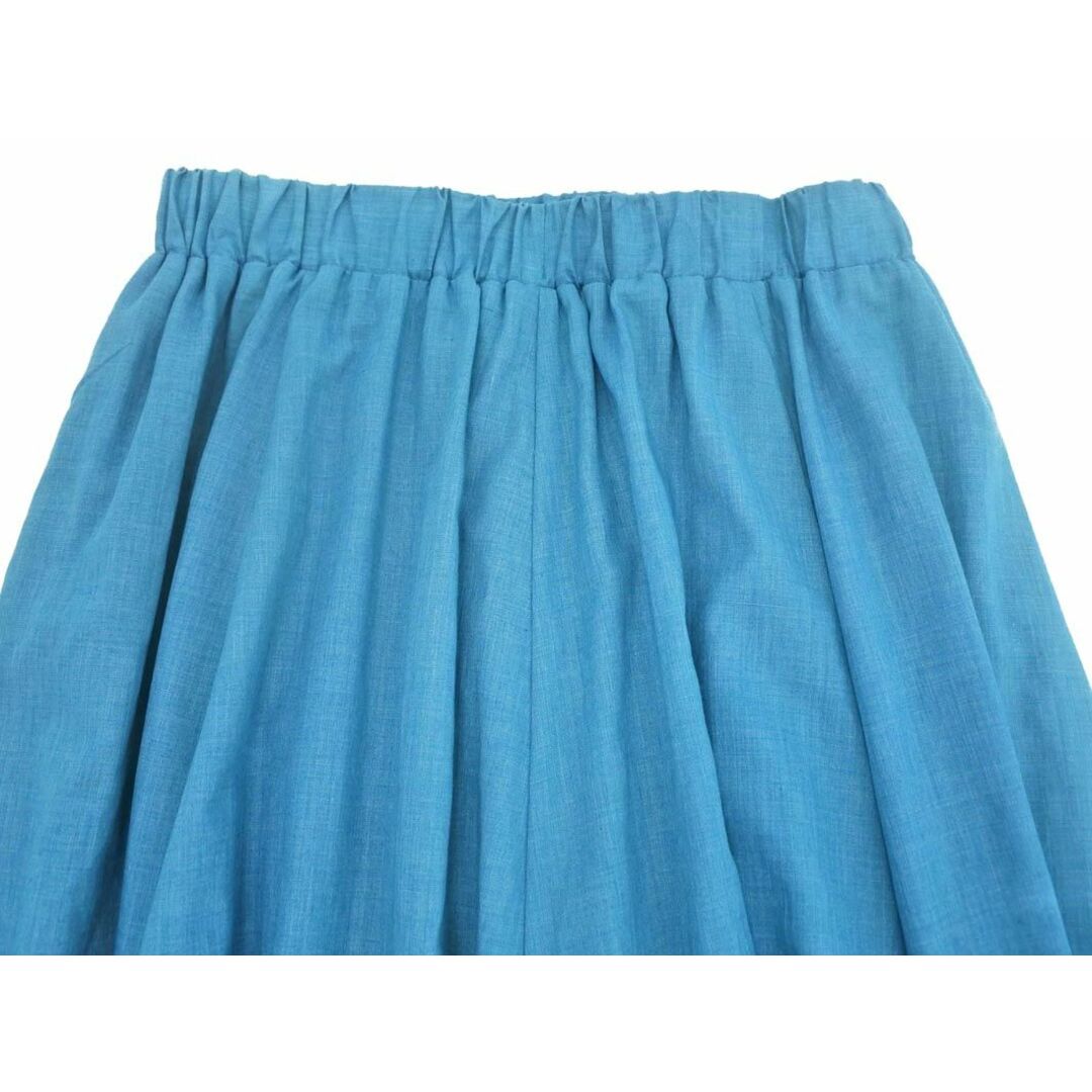 anyFAM(エニィファム)のany FAM エニィファム フレア ロング スカート size1/青 ■■ レディース レディースのスカート(ロングスカート)の商品写真