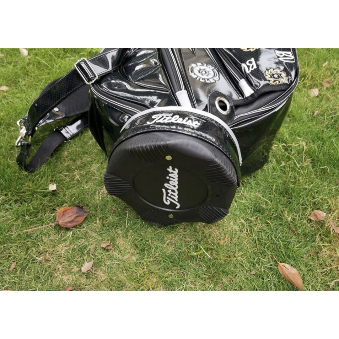 キャディバッグ PUレザー スポーツゴルフバッグ メンズゴルフバッグ  スポーツ/アウトドアのゴルフ(バッグ)の商品写真