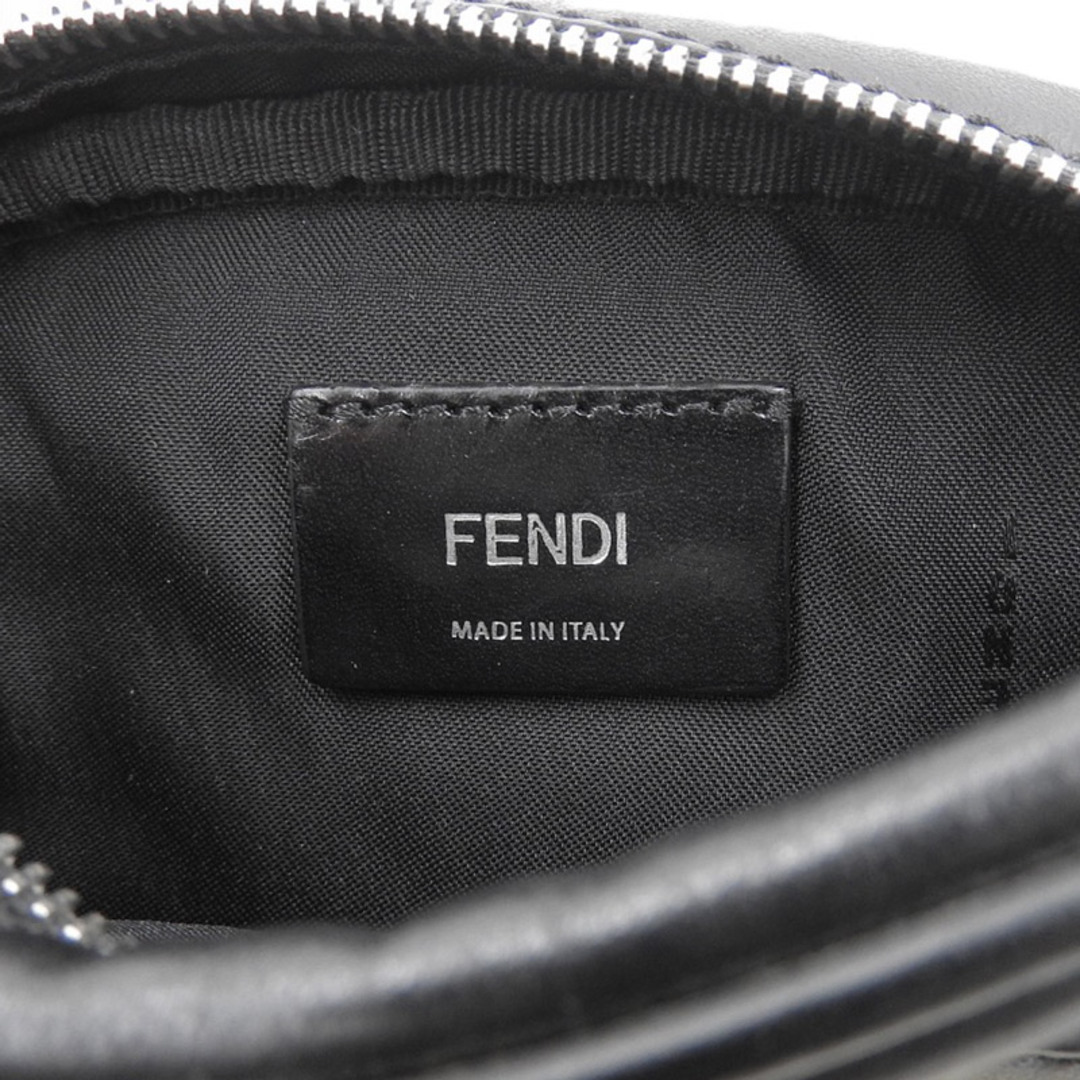 other(アザー)のフェンディ FENDI バグズ ショルダーバッグ レザー ブラック 7VA456 中古 新入荷 OB1738 レディースのバッグ(ショルダーバッグ)の商品写真