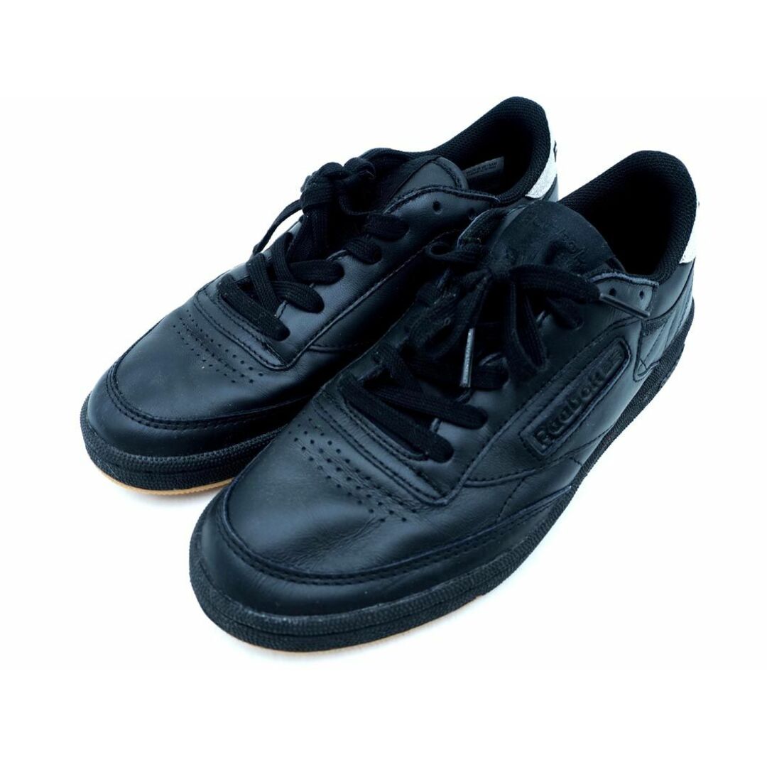 Reebok(リーボック)の美品 Reebok リーボック BD4425 CLUB C 85 DIAMOND ローカット スニーカー size24.5/黒 ■■ レディース レディースの靴/シューズ(スニーカー)の商品写真