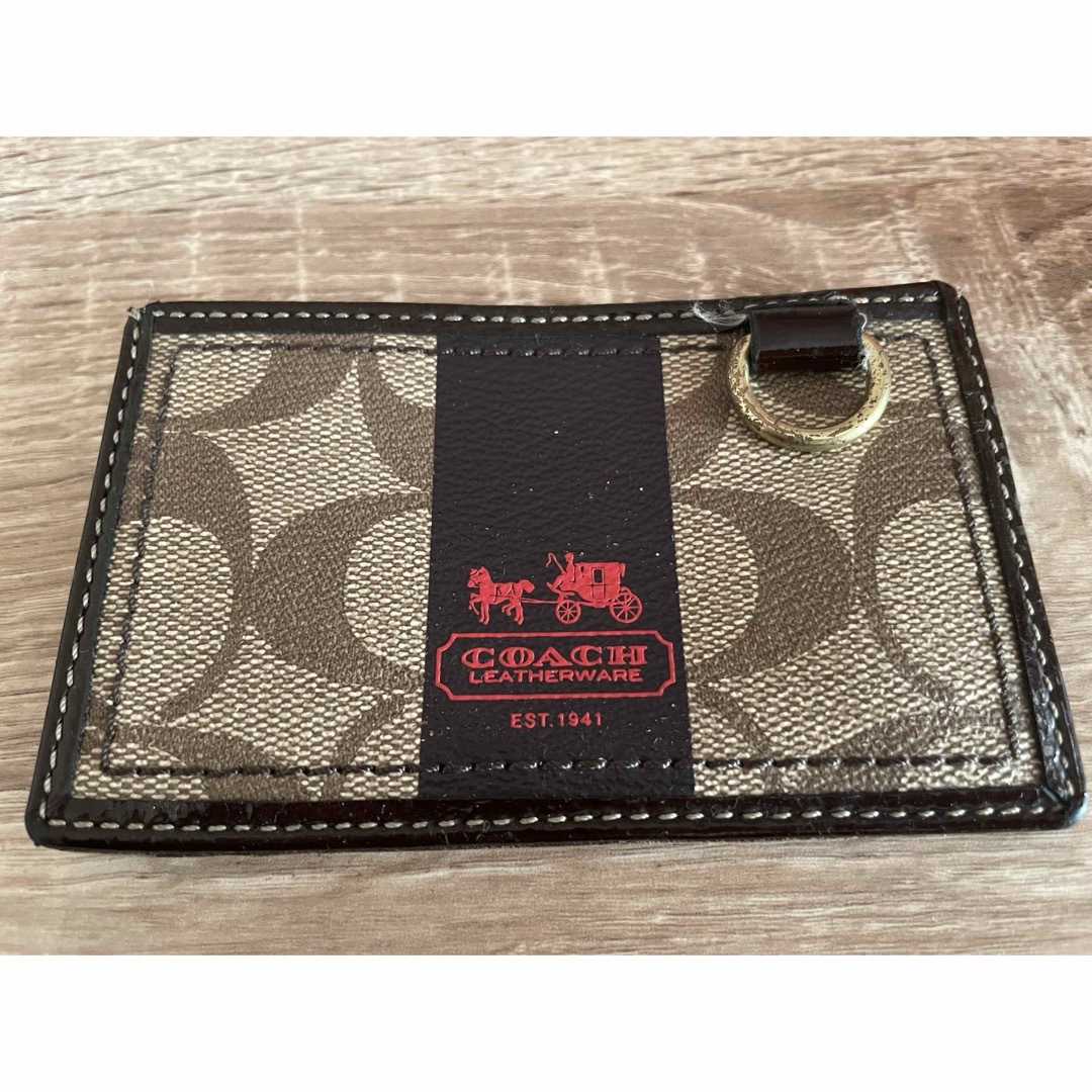 COACH(コーチ)のコーチ　カードケース レディースのファッション小物(名刺入れ/定期入れ)の商品写真