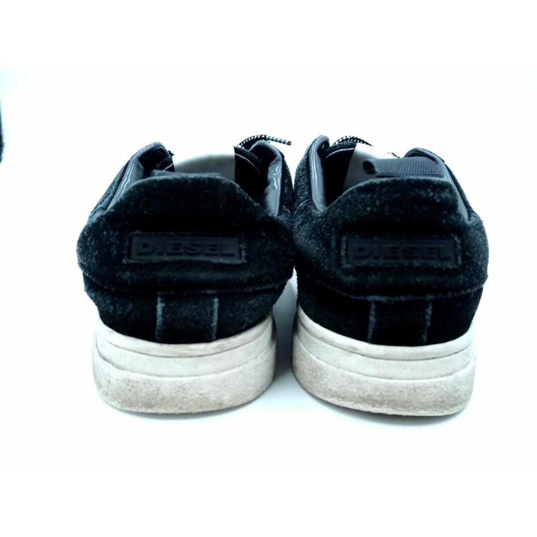 DIESEL(ディーゼル)のDIESEL ディーゼル S-CLEVER LOW カウレザー スニーカー size27/黒 ■■ メンズ メンズの靴/シューズ(スニーカー)の商品写真