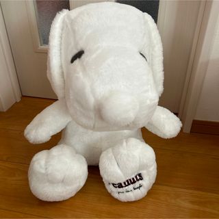 スヌーピー(SNOOPY)のスヌーピー 100年記念スノーホワイトバージョン　白　特大ぬいぐるみ(ぬいぐるみ)