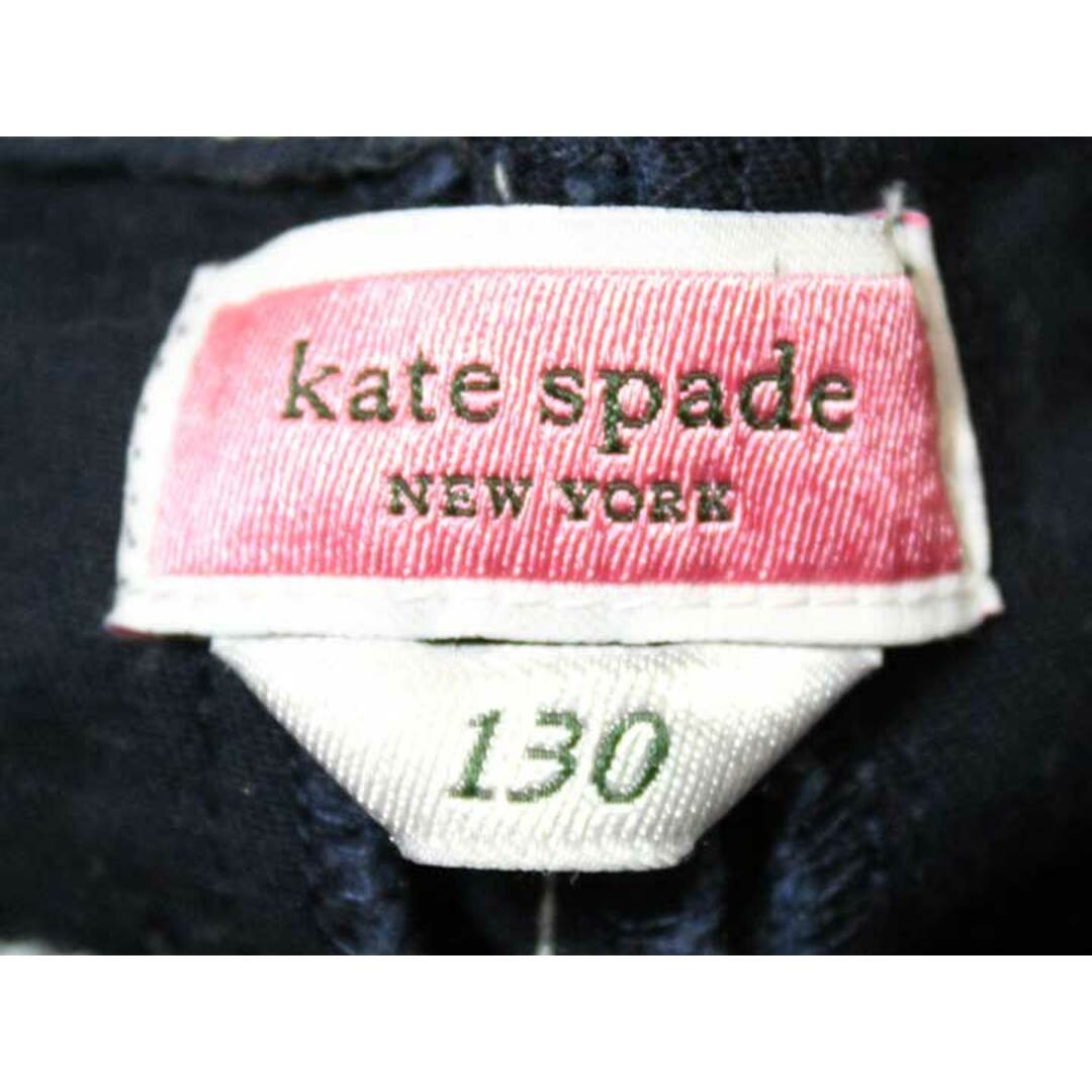 kate spade new york(ケイトスペードニューヨーク)の《ケイトスペード ニューヨーク/kate spade NEW YORK》130cm ショートパンツ/ハーフパンツ/半ズボン/短パン 紺 '21年製【中古】子供服 キッズ kids 女の子 春夏 131032 bottoms キッズ/ベビー/マタニティのキッズ服女の子用(90cm~)(パンツ/スパッツ)の商品写真