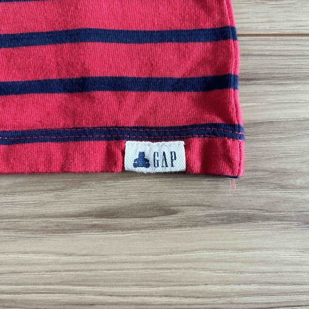 GAP Kids(ギャップキッズ)のGAP  ベビー服　ボーダーTシャツ キッズ/ベビー/マタニティのキッズ服男の子用(90cm~)(Tシャツ/カットソー)の商品写真