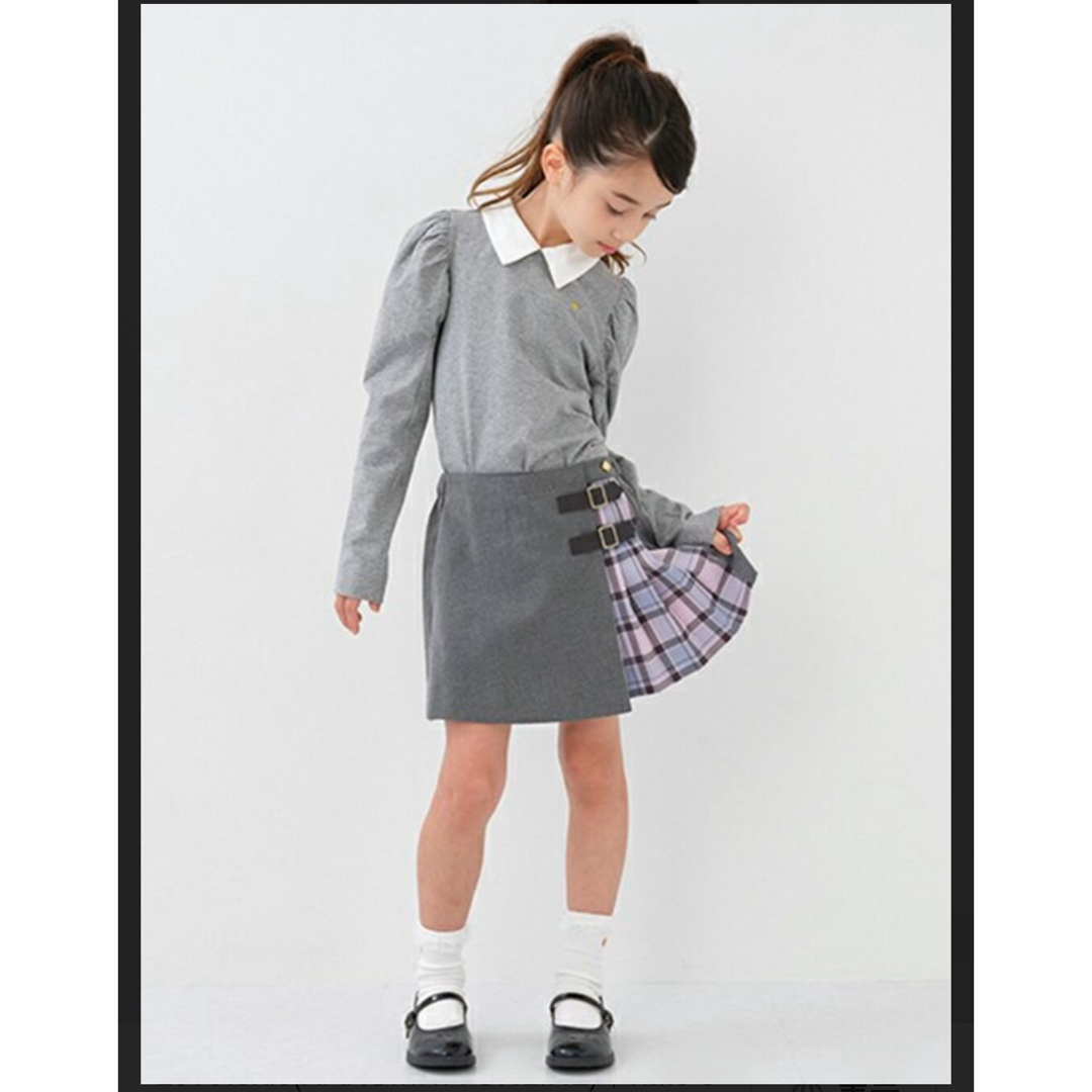 kate spade new york(ケイトスペードニューヨーク)のkate spade new york kids パフスリーブカットソー　140 キッズ/ベビー/マタニティのキッズ服女の子用(90cm~)(Tシャツ/カットソー)の商品写真