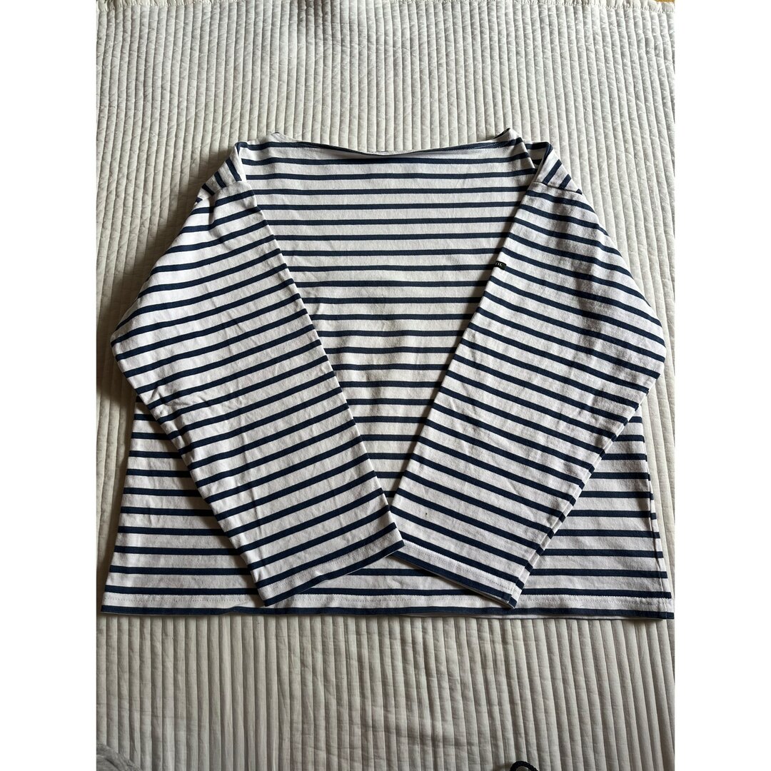 1LDK SELECT(ワンエルディーケーセレクト)のOUTIL バスクシャツ1 メンズのトップス(Tシャツ/カットソー(七分/長袖))の商品写真
