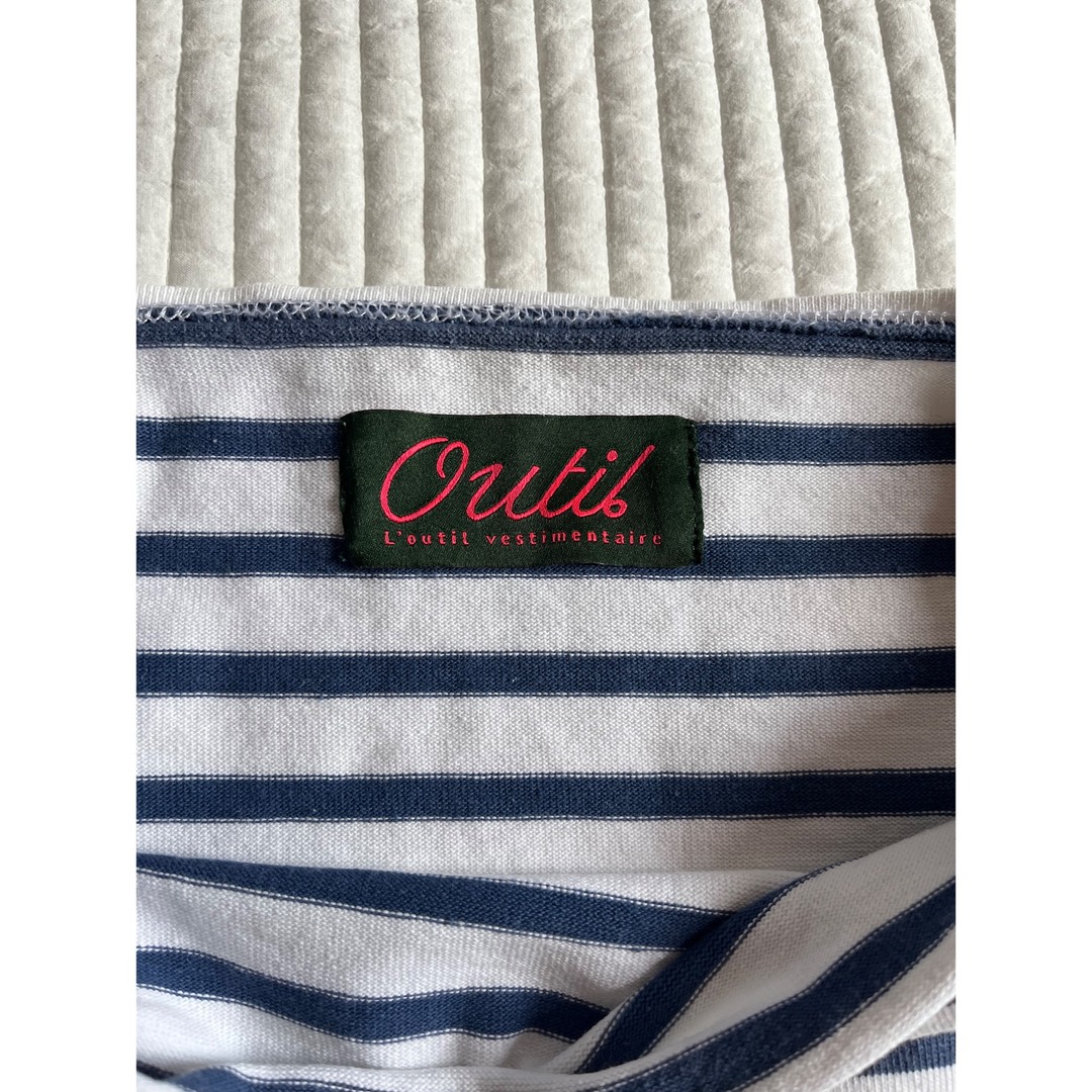 1LDK SELECT(ワンエルディーケーセレクト)のOUTIL バスクシャツ1 メンズのトップス(Tシャツ/カットソー(七分/長袖))の商品写真