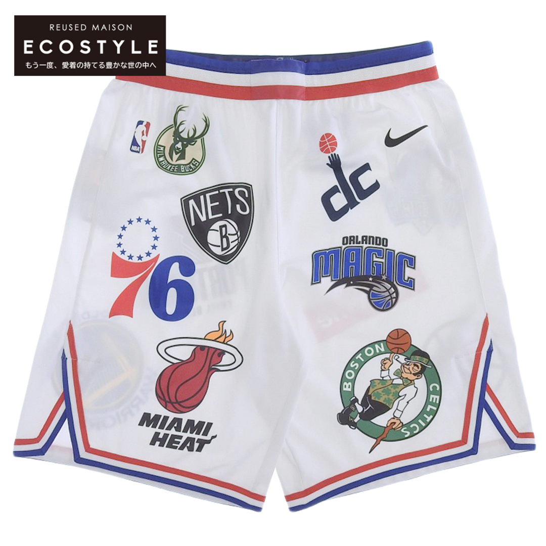 NIKE(ナイキ)のナイキ x NIKEナイキ NBA TEAMS Authentic Short ショートパンツ ボトムス メンズ ホワイト 38 AQ4231-100 18SS 38 メンズのパンツ(その他)の商品写真