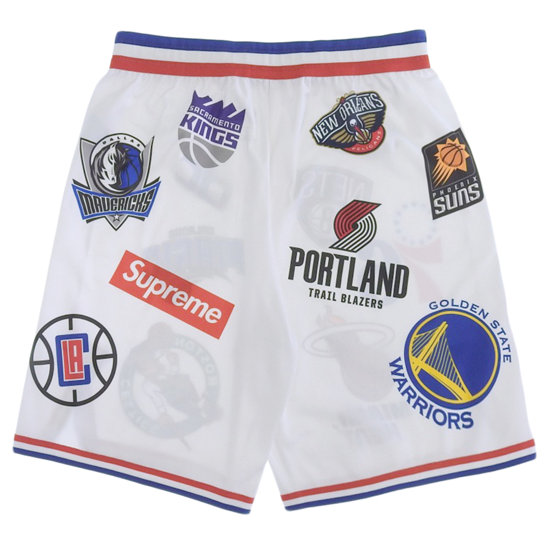 NIKE(ナイキ)のナイキ x NIKEナイキ NBA TEAMS Authentic Short ショートパンツ ボトムス メンズ ホワイト 38 AQ4231-100 18SS 38 メンズのパンツ(その他)の商品写真