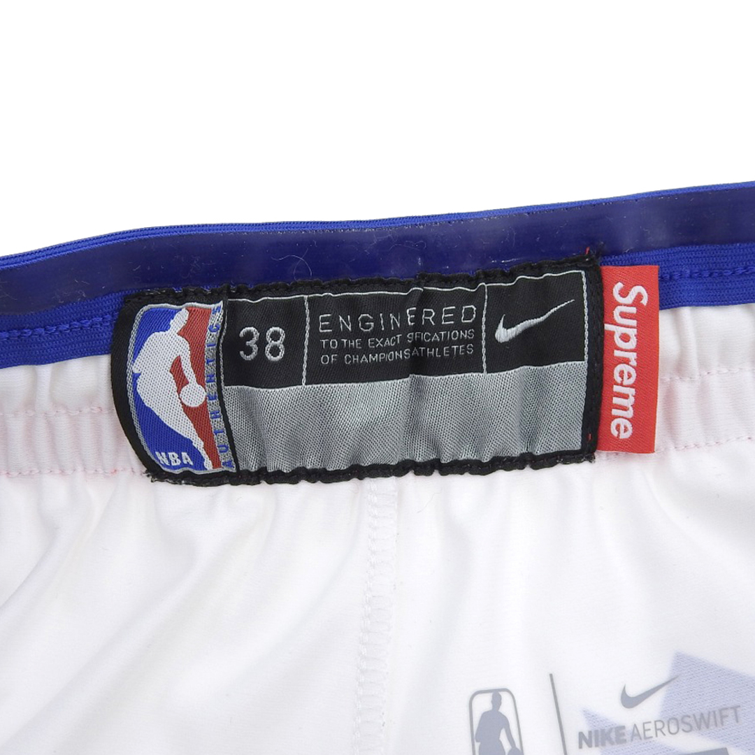 NIKE(ナイキ)のナイキ x NIKEナイキ NBA TEAMS Authentic Short ショートパンツ ボトムス メンズ ホワイト 38 AQ4231-100 18SS 38 メンズのパンツ(その他)の商品写真