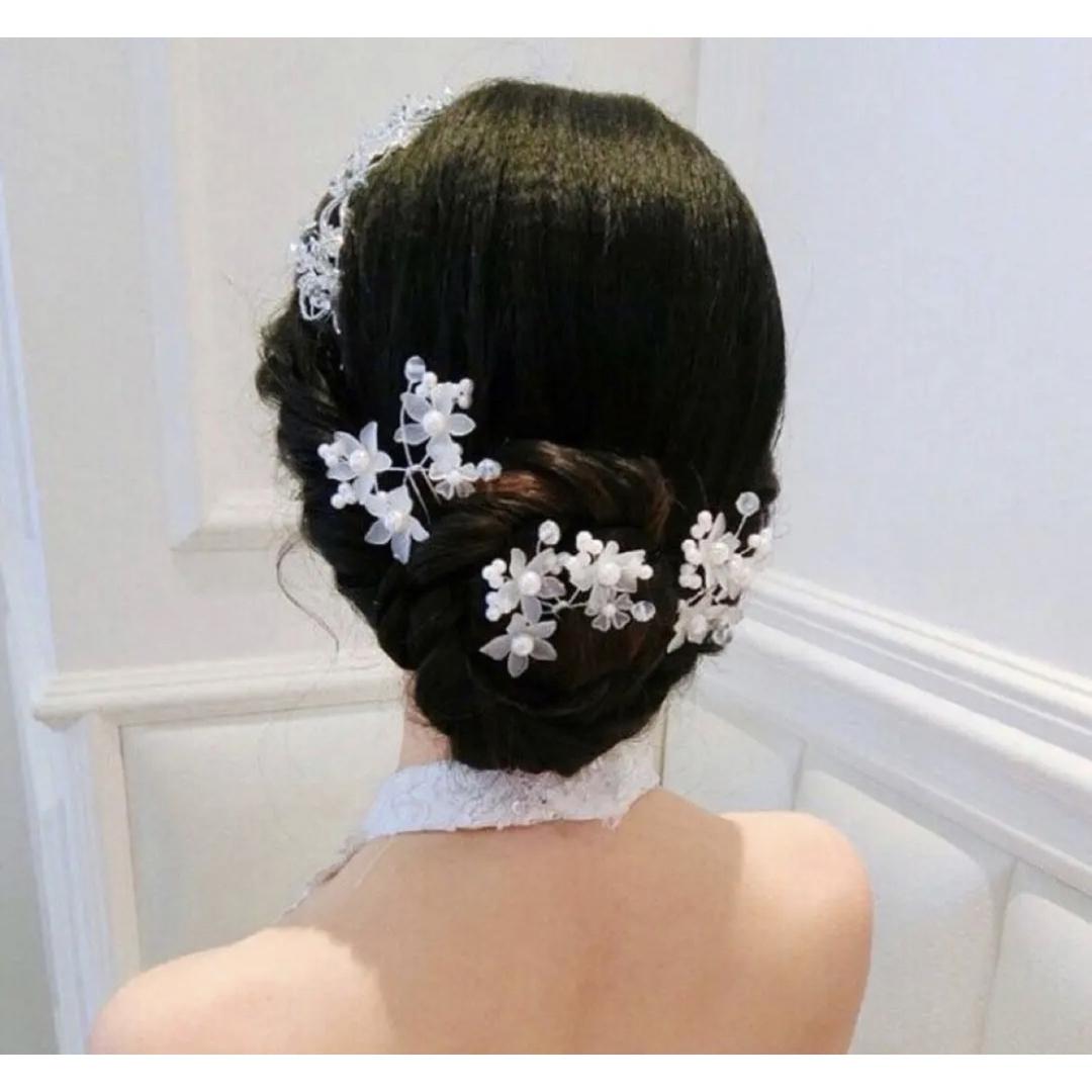 キッズヘアピン　 ヘアアクセ　髪飾り  レディース　結婚式   発表会　3本 キッズ/ベビー/マタニティのこども用ファッション小物(その他)の商品写真