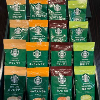 スターバックスコーヒー(Starbucks Coffee)の16本セット●スターバックス カフェラテ キャラメルラテ カフェモカ 抹茶ラテ(コーヒー)