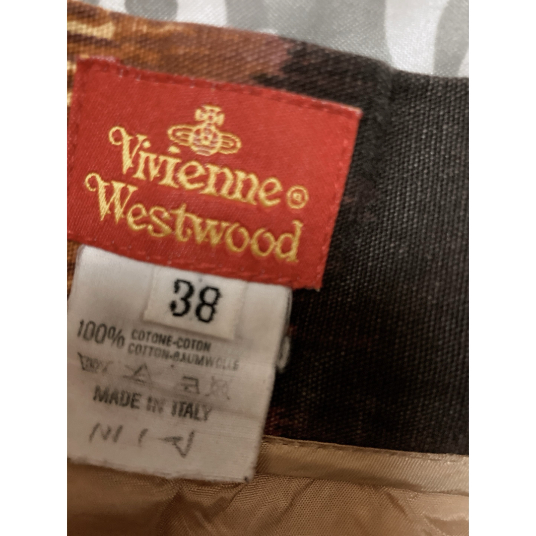 Vivienne Westwood(ヴィヴィアンウエストウッド)のGW値下【レア】Vivienne Westwood 旧赤タグ レオパードスカート レディースのスカート(ミニスカート)の商品写真