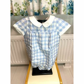 ポロラルフローレン(POLO RALPH LAUREN)のラルフローレン ロンパース ギンガムチェック 70cm 6M(ロンパース)