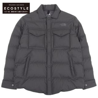 ザノースフェイス(THE NORTH FACE)のノースフェイス 美品 THE NORTH FACE ノースフェイス ウィンドストッパーゼファーシェルシャツ ダウン ジャケット メンズ グレー S ND92063 S(その他)